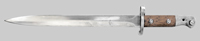 Thumbnail image of Afghan Pattern 1903 knife bayonet.