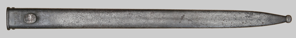 Image of Argentine aluminum grip M1891 bayonet.