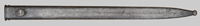 Thumbnail image of Argentine aluminum grip M1891 bayonet.