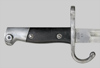 Thumbnail image of Argentine M1909/47 sword bayonet.