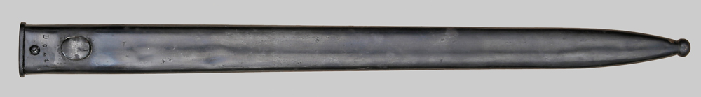 Image of Argentine brass grip M1891 bayonet.