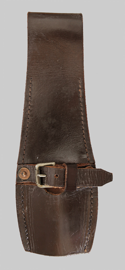 Image of British brown leather belt frog mark 2