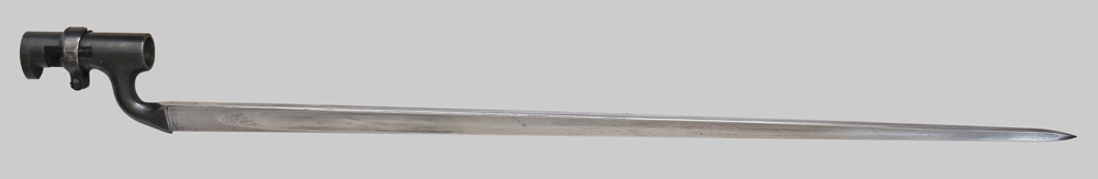 Image of British Pattern 1876 socket bayonet.