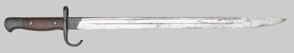 Image of British Pattern 1907 Hooked Quillon bayonet.