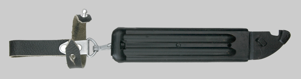 Image of Bulgarian Black AKM Type II bayonet.