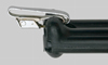 Thumbnail image of Chinese black AKM Type II knife bayonet.