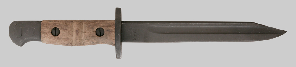 Image of French Combat Knife (Modified U.S. M1917 Bayonet).