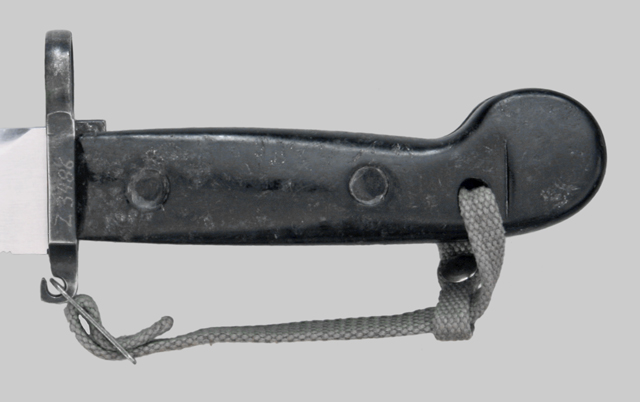 Image of East German Modell 59 (AKM Type I) bayonet.