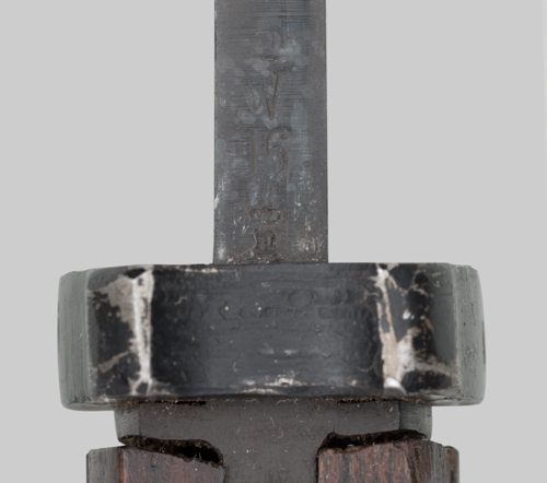 German S 109(j) bayonet, a modified Yugoslavian M24B bayonet converted from a German M1898/05.