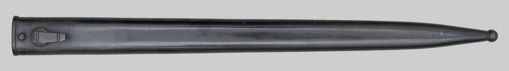 German S 109(j) bayonet, a modified Yugoslavian M24B bayonet converted from a German M1898/05.