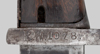 Thumbnail image of German M1898/05 sword bayonet used by the Reichsluftfahrtministerium (State Air Ministry), forerunner of the Luftwaffe.