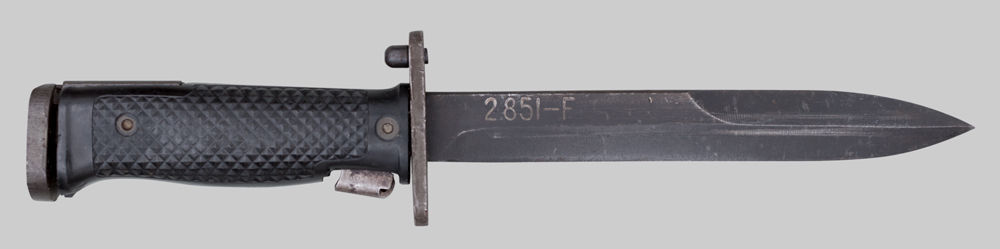 Image of Haitian-Marked U.S. M5A1 bayonet.