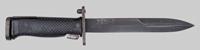 Thumbnail image of Haitian-Marked U.S. M5A1 bayonet.