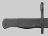 Thumbnail image of Indonesian SP.1 (BM59) knife bayonet.