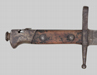 Thumbnail image of Italian M1891 TS Carbine knife bayonet.