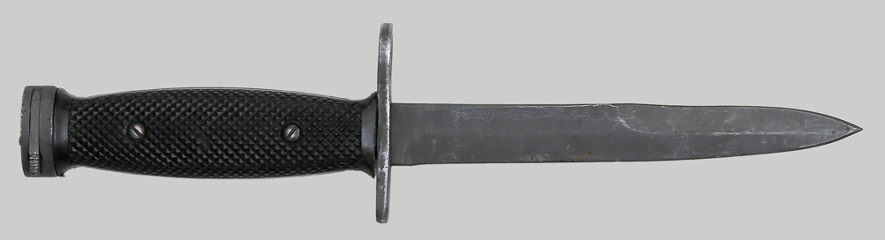 Image of Italian M4 Bayonet With Leather Scabbard.