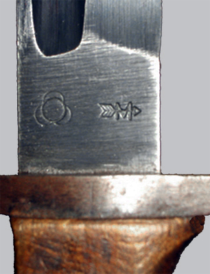 Image of a Japanese Type 30 bayonet