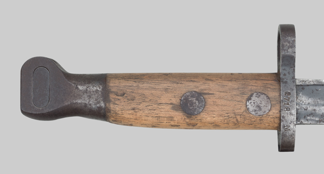 Image of Dutch M1895 infantry bayonet.