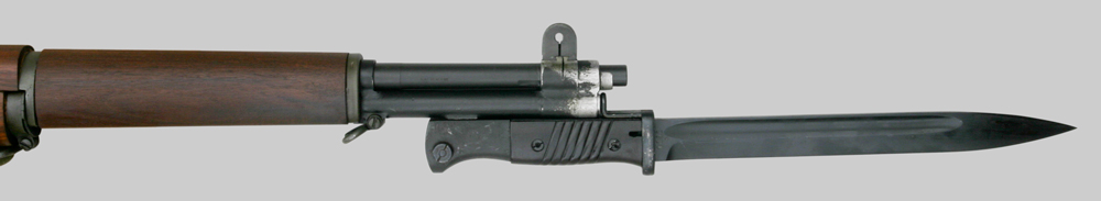 Image of Norwegian M/1957 SLG (M1 Garand) bayonet.