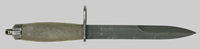 Image of Norway AG3 Type 1 bayonet.