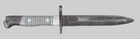 Thumbnail image of Peruvian M1891 bayonet alteration for U.S. M1 Carbine.