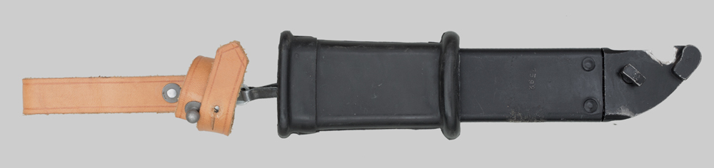 Image of Polish 6H4 (AKM Type II Transitional) bayonet.