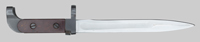 Thumbnail image of Russian 6X2 (AK47) knife bayonet.