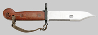 Thumbnail image of Russian AKM Type I Transitional bayonet