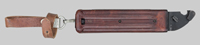 Thumbnail image of Russian 6X4 (AKM Type II) reworked knife bayonet.