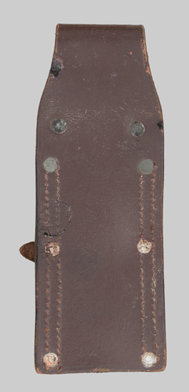 Image of a South African Pattern 1907 Leather Belt Frog.