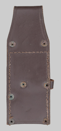 Image of South African Pattern 1907 leather belt frog.