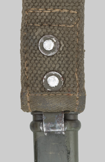 Image of modified Type 30 bayonet scabbard.