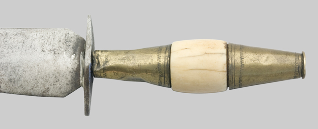 Image of Spanish Albacete peasant knife (not a plug bayonet).