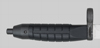 Thumbnail image of Swedish m1965 bayonet made by Bahco