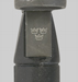 Thumbnail image of Swedish m/1965 bayonet by BAHCO.