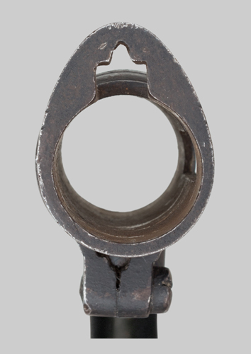 Image of the Swedish m/1855 socket bayonet.