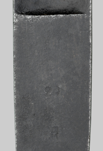 Image of the Swedish m/1855 socket bayonet.