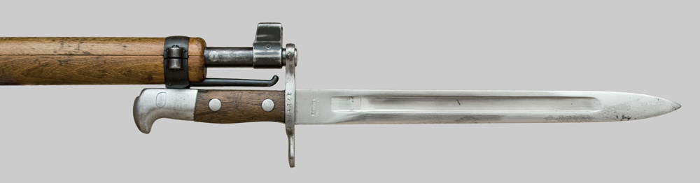 Image of Swiss M1899 bayonet.