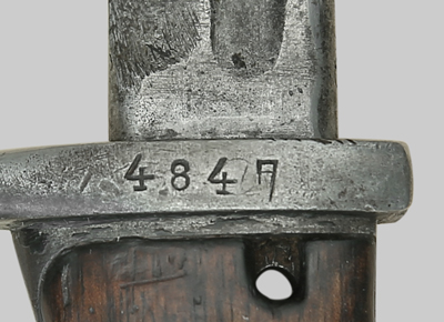 Image of Turkish-used German M1898 bayonet.