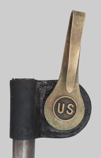 Image of U.S. Pattern 1885 scabbard frog.