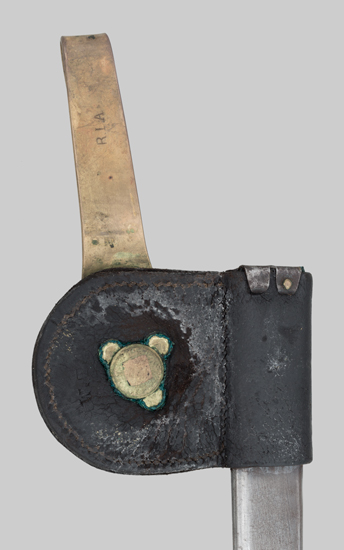 Image of U.S. Pattern 1885 scabbard frog.