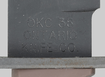 Image of the U.S. OKC3S Bayonet & Scabbard with Carrier