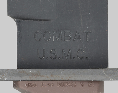 Image of the U.S. OKC3S Bayonet & Scabbard with Carrier