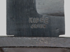 Thumbnail image of maker mark on commercial M4 bayonet by Kiffe