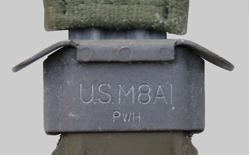 Image of commercial M4 bayonet marked S.A.B. Ridgefield, N.J.