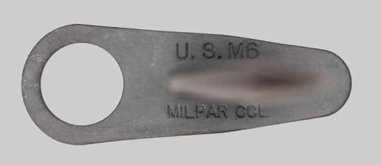 Image of 1963 Columbus Milpar & Manufacturing Co. M6 bayonet taken from sealed packaging.