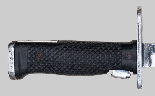 Image of Imperial Knife Co. M6 bayonet plated for honor guard service.