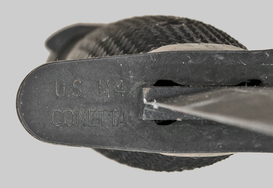 Image of Bren-Dan, Inc.-Contract M4 Bayonet Marked "Conetta".