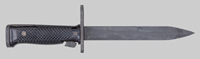 Thumbnail image of M6 bayonet made by Aerial Cutlery Co.