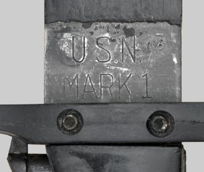 Image of U.S. Navy Mark 1 Training Bayonet.